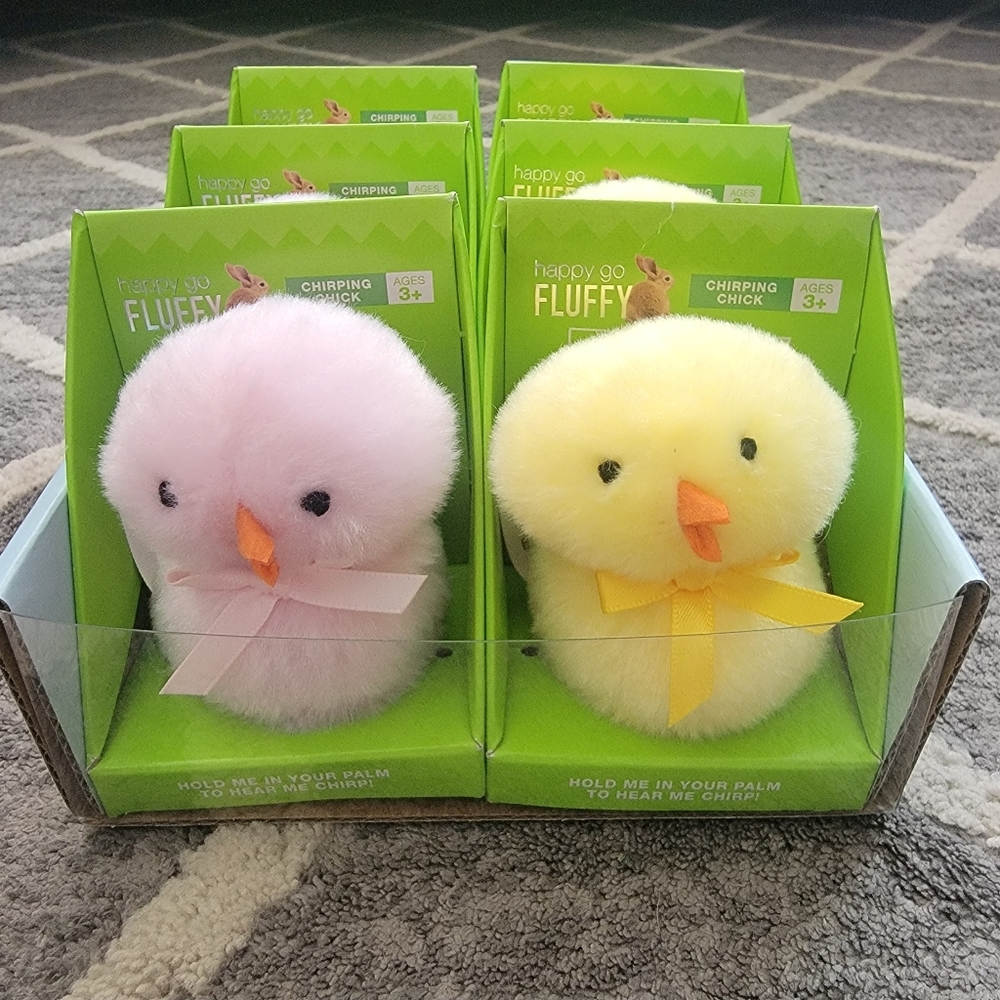 Chirping Chicks Hand Sensor Easter Gift Decorations